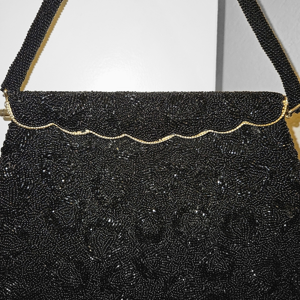 Stunning 1950's Era beaded handbag